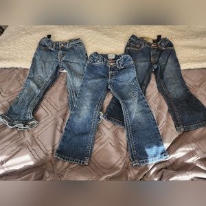 Children's Place bootcut jeans bundle 3t